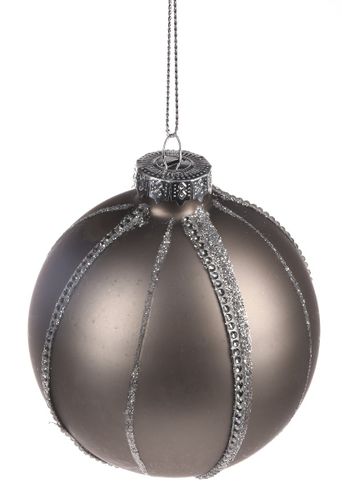 Brązowa bombka 8cm # na Arena.pl
