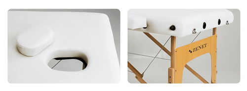 Stół do masażu ZENET drewniany - rozkładany, regulowany, profesjonalny na Arena.pl