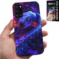 ETUI DO SAMSUNG GALAXY A31 - WĄŻ KOBRA GRZECHOTNIK GADY CASE + FOLIA