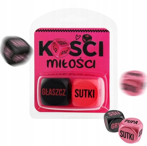 Kości Miłości RÓŻOWE na Arena.pl