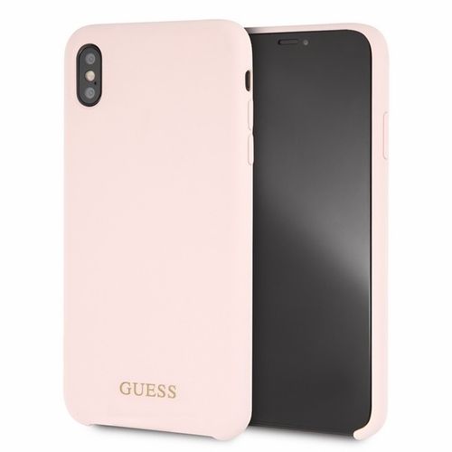 Guess Silicone - Etui iPhone Xs Max (Pink) na Arena.pl