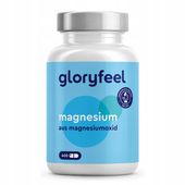 MAGNEZ 760mg w tym 400 mg magnez na działanie - 400 kapsułek - gloryfeel