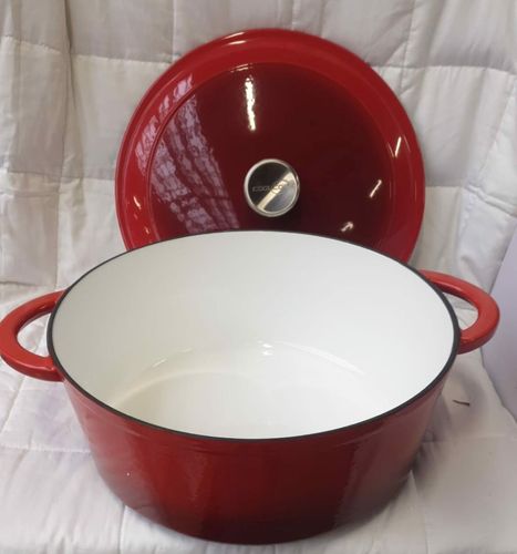 Emaliowany żeliwny garnek do gotowania 9L Coolcook na Arena.pl