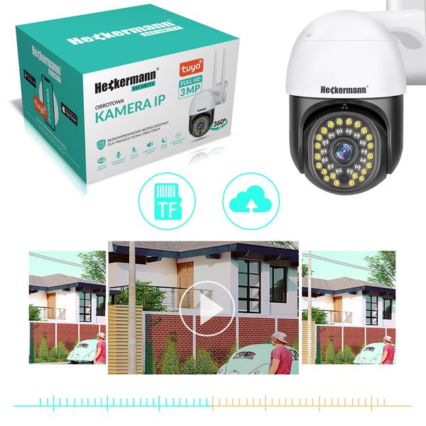 Kamera Ip 3Mp Heckermann C19 zdjęcie 9