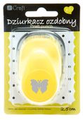 DZIURKACZ OZDOBNY 2,5CM JCDZ-110-238 DP CRAFT MOTYL 5907589907209