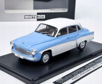WHITEBOX WARTBURG 312 1965 Light blue/white 1:24