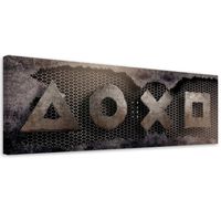 Emaga Obraz na płótnie, Symbole klawiszy kontroler - 90x30