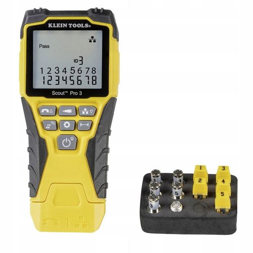 Tester kabli sieci LAN przewodów RJ45 RJ-11 5 lokalizatorów wyświetlacz LCD na Arena.pl