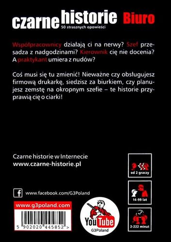 Gra Czarne historie Biuro na Arena.pl