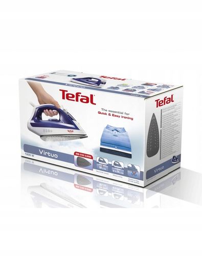 ŻELAZKO TEFAL PAROWE 1800W 80g/min CERAMICZNA STOPA SYSTEM ANITCALC na Arena.pl