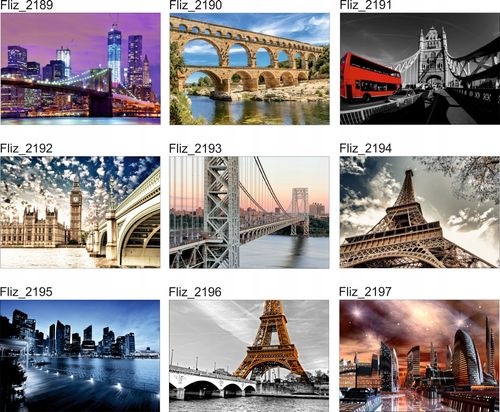 FOTOTAPETA WIDOK WIEŻA EIFFLA PARYŻ MOST na Arena.pl