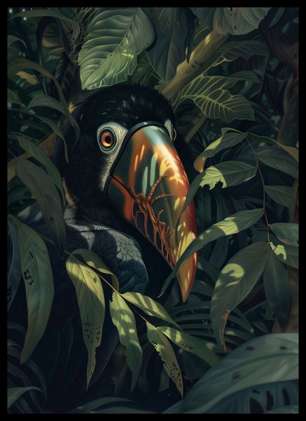 Plakat 39,5x55cm Skryty Tukan zdjęcie 2