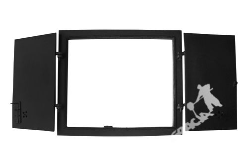 DRZWI B03 - 55X64 CM + TERMOMETR 0-250°C ŻELIWNE DO WĘDZARNI CHLEBOWE na Arena.pl