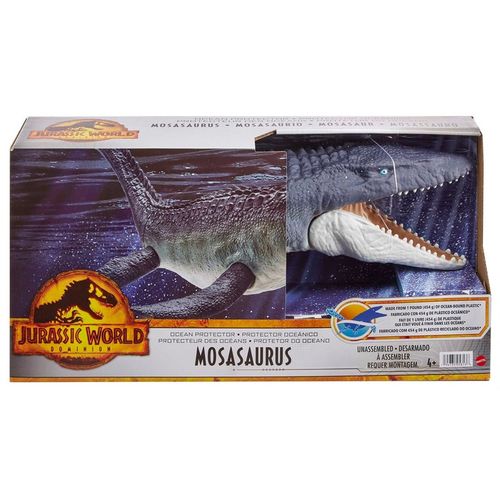 JURASSIC WORLD DINOZAUR MOSASAURUS 71cm HNJ56 na Arena.pl