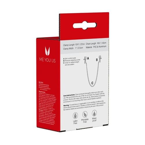 stymulator- squeeze n please nipple chain silver na Arena.pl