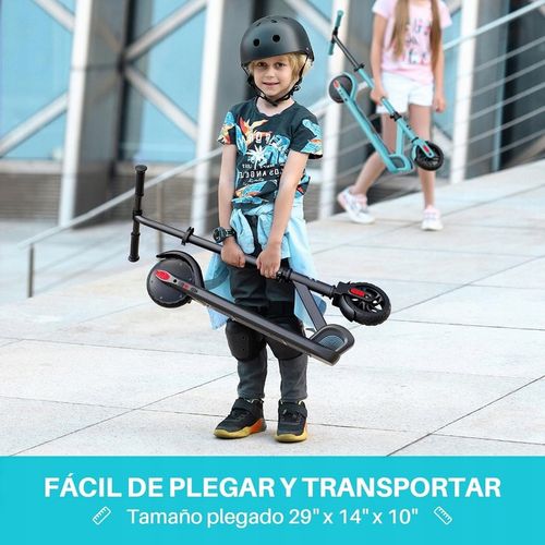 SmooSat E9 hulajnoga elektryczna dla dzieci, do 16 km/h od 8 lat niebieska na Arena.pl