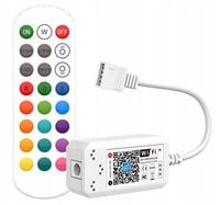 Kontroler taśm LED RGB WiFi Android iOS + Pilot RF