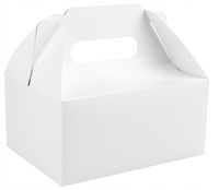 Pudełko pudełka na ciasto tort ŚLUB WESELE CHRZEST KOMUNIA BIAŁE 10szt.