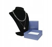 posrebrzany naszyjnik damski - lorenti