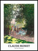 Plakat 60x80cm Design The Parc Monceau, Monet Vintage do Salonu