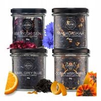 ZESTAW HERBAT NA PREZENT ZESTAW PREZENTOWY HERBATA CZARNA PODZIĘKOWANIE