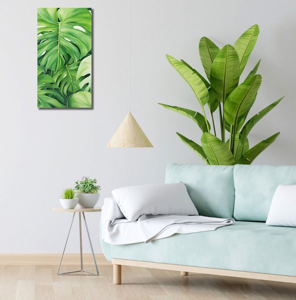 Obraz 30x60cm Tajemnice Liści zdjęcie 2