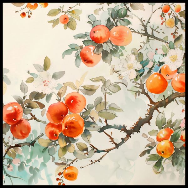 Plakat 100x100cm Persymony zdjęcie 2