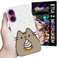ETUI CASE DO IPHONE 16 - SŁODKI KOTEK KOT OBUDOWA PLECKI