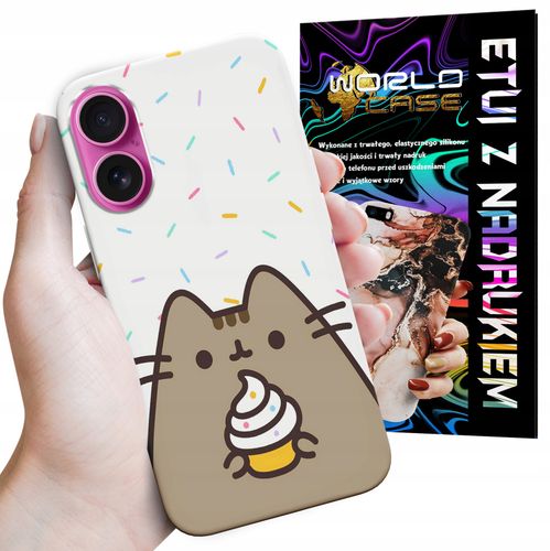 ETUI CASE DO IPHONE 16 - SŁODKI KOTEK KOT OBUDOWA PLECKI na Arena.pl