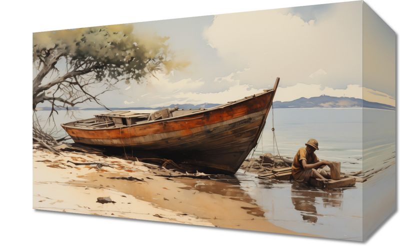 Obraz 30x20cm Spokój Przybrzeża zdjęcie 1