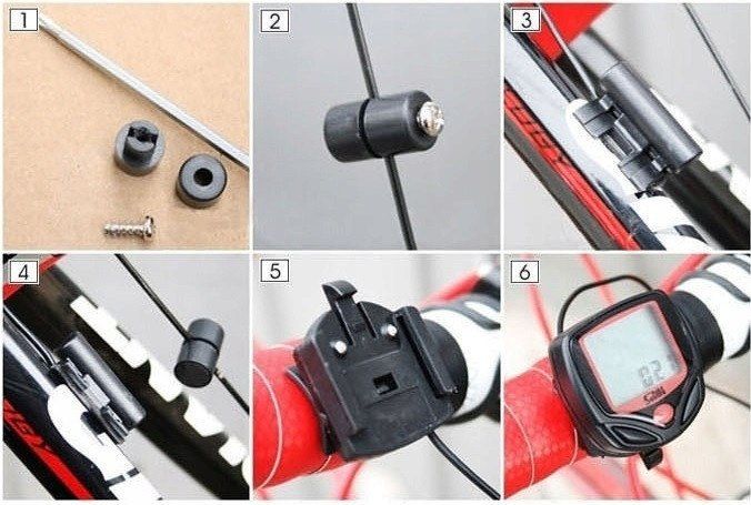 Wodoodporny Licznik Rowerowy 15 FUNKCJI zdjęcie 4