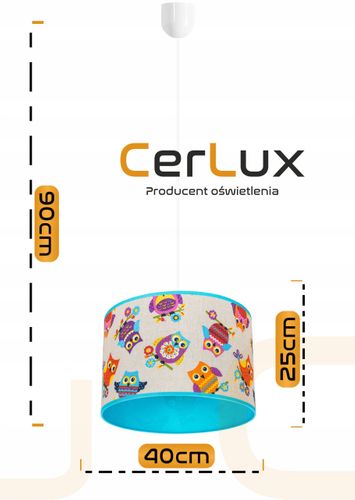 DZIECIĘCA lampa wisząca 40cm na Arena.pl