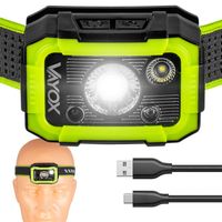 LATARKA CZOŁOWA LED AKUMULATOROWA CZOŁÓWKA USB-C HAMMER 750LM PRO