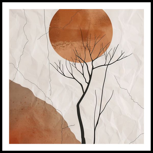 Plakat 60x60cm Surowość Pustyni zdjęcie 3