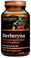 Doctor Life Berberyna 500mg 100 kaps. Poziom glukozy we krwi Odchudzanie