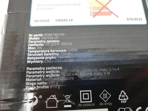LETHE Panel podszafkowy LED na Arena.pl