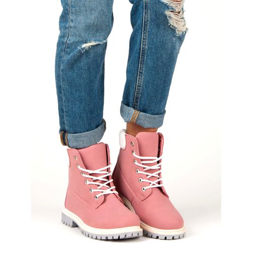 Różowe traperki r.36 na Arena.pl