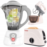 ZESTAW AGD DLA DZIECI BLENDER MIKSER ROBOT KUCHENNY PLANETARNY TOSTER 3W1