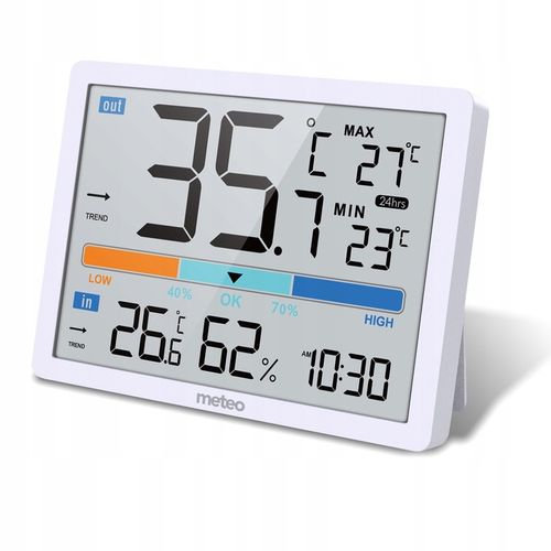 STACJA POGODOWA CYFROWA TERMOMETR METEO SP109 na Arena.pl