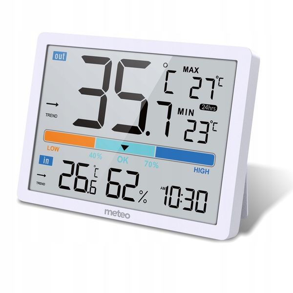 STACJA POGODOWA CYFROWA TERMOMETR METEO SP109 zdjęcie 5