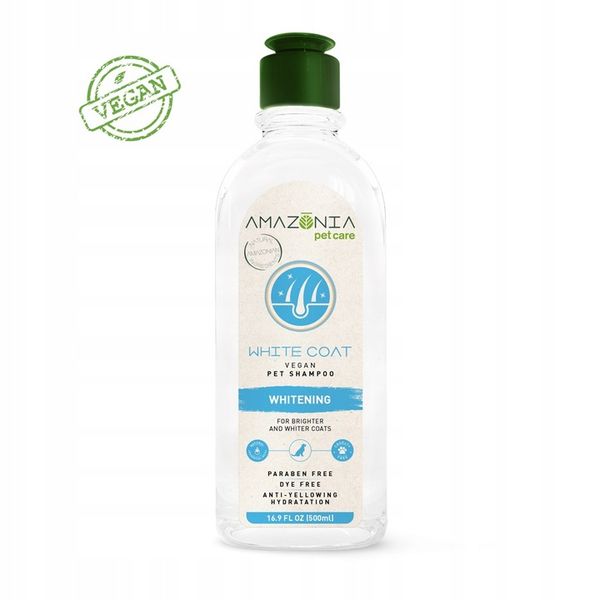 Szampon Amazonia Pet Care White Coat 500ml zdjęcie 1