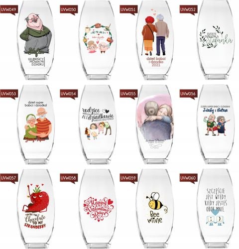 Wazon z nadrukiem UV podziękowanie dla pracownika na Arena.pl