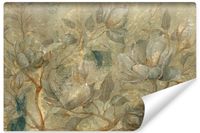 Fototapeta Do Jadalni ABSTRAKCYJNE Kwiaty Magnolii Retro 360cm x 240cm