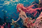 Plakat 91,5x61cm Nimfa Oceanu