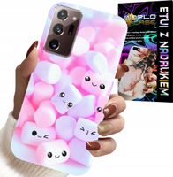 ETUI DO SAMSUNG NOTE 20 ULTRA - WZÓR W SŁODKIE PIANKI, OBUDOWA, PLECKI