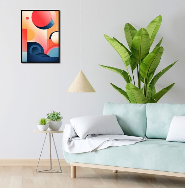 Plakat 40x55cm Geometryczne Marzenia zdjęcie 4