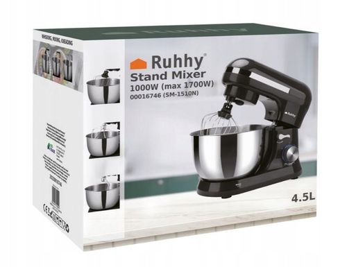 Robot kuchenny PLANETARNY 1700W domowy z 8 biegów prędkości + system PULSE na Arena.pl