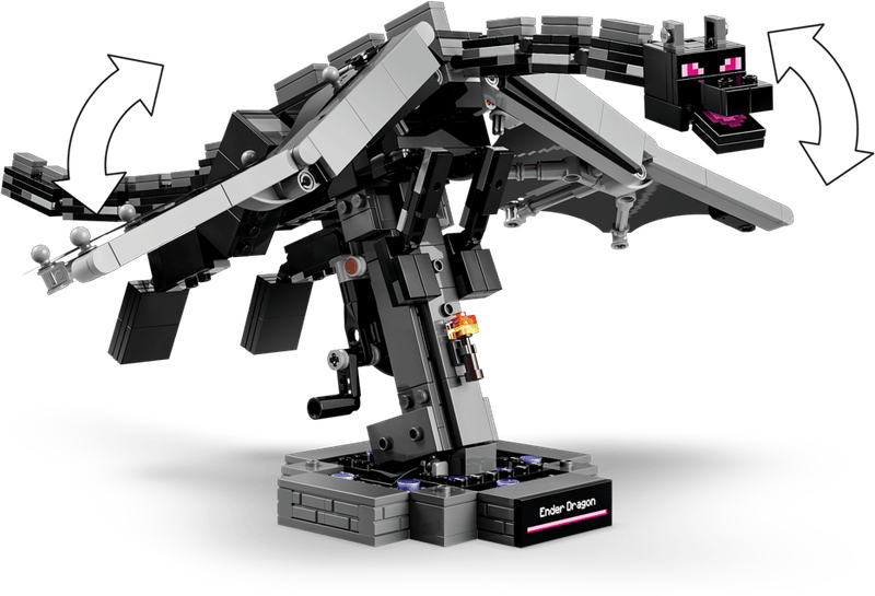 21595 - lego minecraft - smok kresu zdjęcie 9