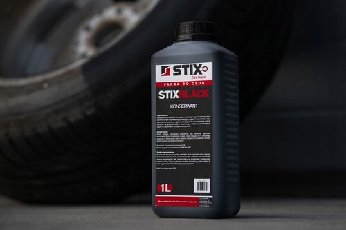 CZERNIDŁO FARBA IMPREGNAT 1L DO KONSERWACJI OPON STIX - KONCENTRAT 1000ML na Arena.pl