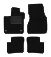 Dywaniki welurowe LUX do Smart ForFour II 2014- czarne RN